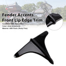 ABS Rear Fender Accents Front Edge Trim For Street Tri Glide 2009-2023