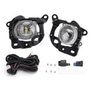 2021-2024 For Toyota Venza Pair LED Bumper Fog Lights Driving Lamps w/ Switch TO1038271