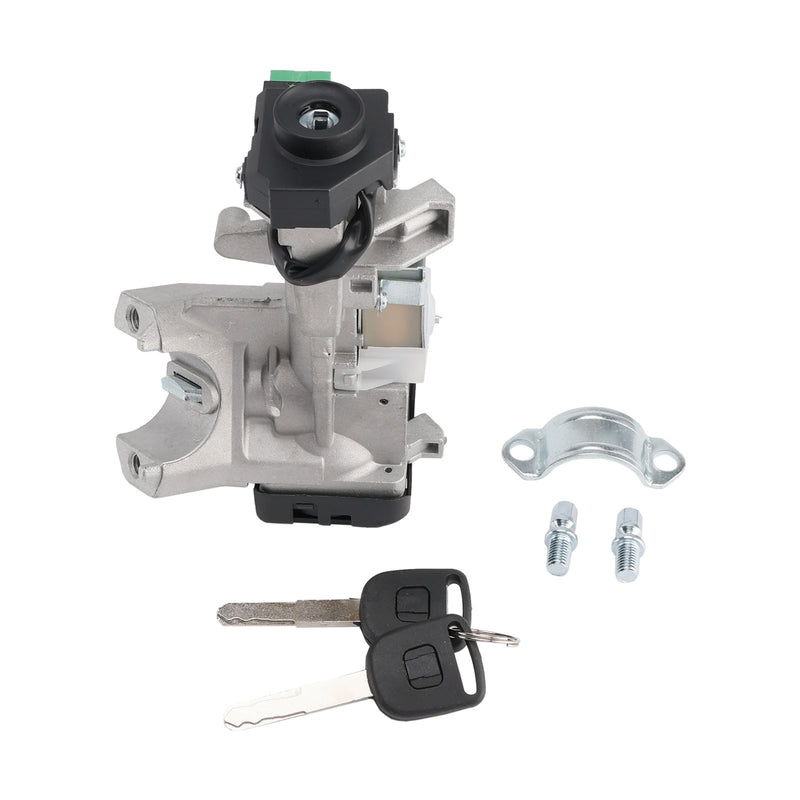Ignition Switch Lock Cylinder with 2 Keys (with Chip) For Honda Civic 1.3L 1.7L
