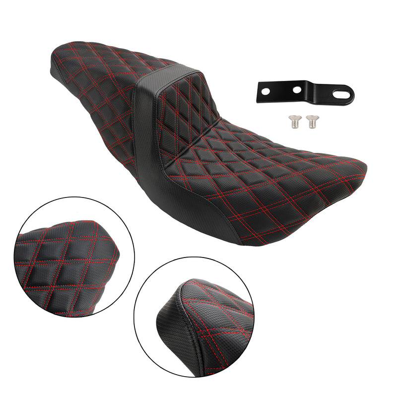 Rider Passenger Seat Front Rear Cushion Fit For Fl Touring Models 2008-2023 Black