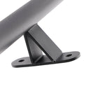 Rolling Library Sliding Ladder Hardware Kit with Brake 3.3FT Round Tube