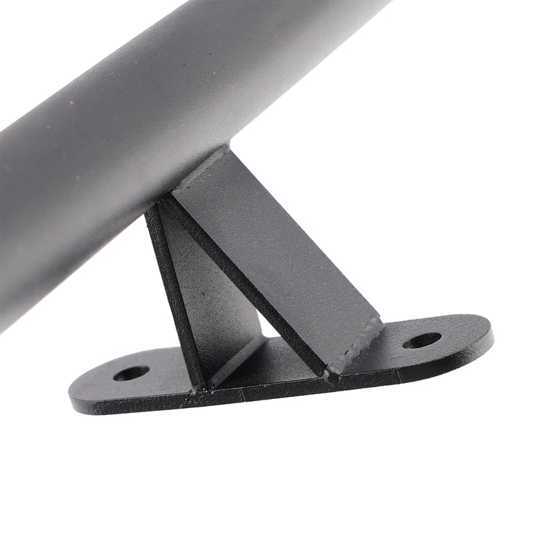 6.6FT Round Tube Rolling Library Sliding Ladder Hardware Kit with Brake