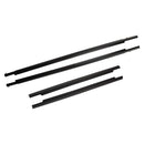 2007-2014 Toyota FJ Cruiser 4PCS Window Moulding Trim Seal Belt Weatherstrip