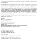 Left Right Central AC Vent Cover Gray For Porsche 911 Carrera Targa 2004-2012 99755214105 99755213105 99755213205