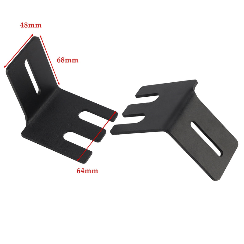 Side Pillar Hood Light Bar Mount Bracket For Honda Pioneer 700 1000 2014+