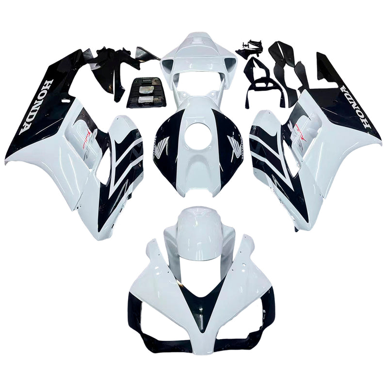 Fairings 2004-2005 Honda CBR 1000 RR White Black CBR Racing Generic