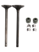 Intake Exhaust Valve Kit For Honda 76-79 CB125S CB125J 80-81 CG125 76-78 XL125