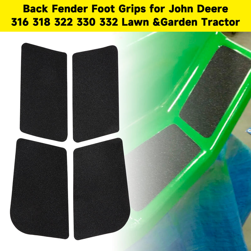 Back Fender Foot Grips for John Deere 316 318 322 330 332 Lawn &Garden Tractor