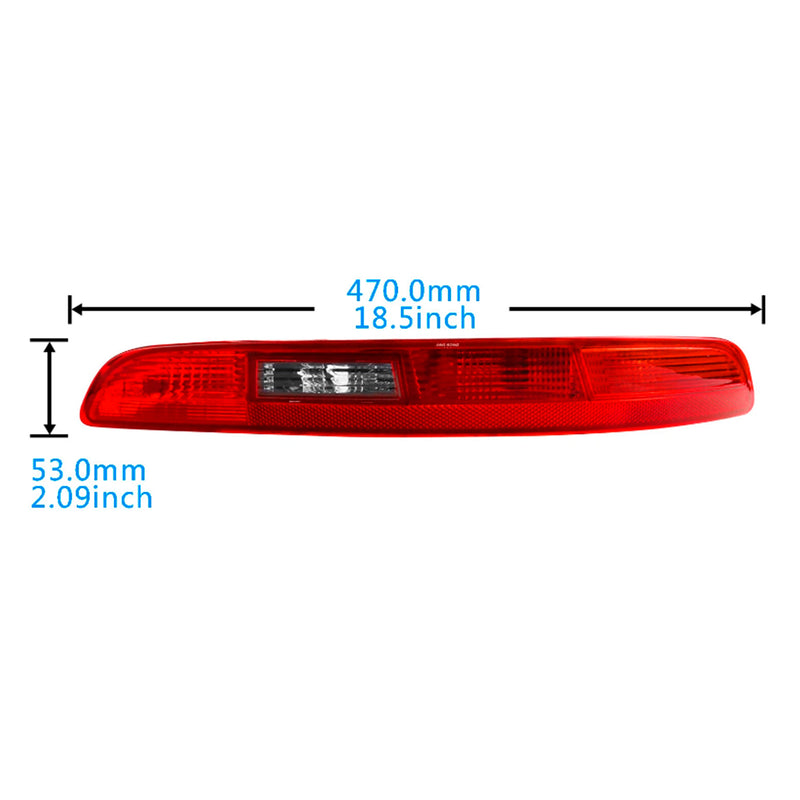 Right Rear Bumper Light Tail Stop Brake Lamp 8UD945096 For Audi Q3 2012-2015
