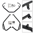 2025+ Honda X-Adv 750 Upper + Lower Engine Guard Frame Crash Bar Kit Black