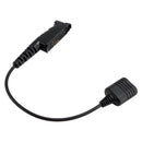 K Interface Headset Port Converter Cable for GP328plus GP338plus GP344 GP388