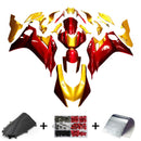 Injection Fairing Kit Bodywork Plastic ABS fit For Yamaha YZF-R6 2017-2023
