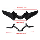 Front Fender Beak Extension Fairing Spoiler For Yamaha MT-07 2021-2024