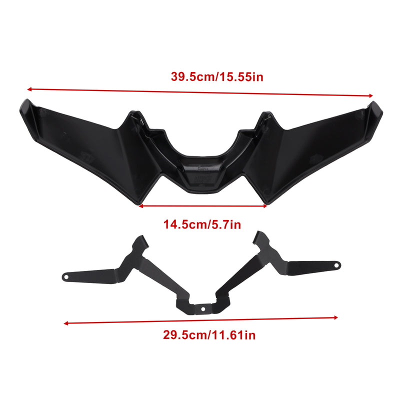 Front Fender Beak Extension Fairing Spoiler For Yamaha MT-07 2021-2024