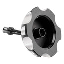 CNC Fuel Tank Cap w/Vent For Yamaha Raptor 50 80 700 R Badger Grizzly 80 125