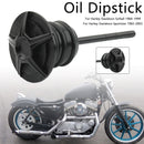 Oil Dipstick Tank Cap Plug For Softail 84-99 Sportster 82-03