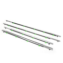 4x Car Window Moulding Trim Weatherstrips Seal Fits For Honda CR-V CRV 2007-2011