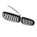 2009-2011 Fit BMW 3 Series E90/E91 LCI Diamond Front Kidney Grill Grille
