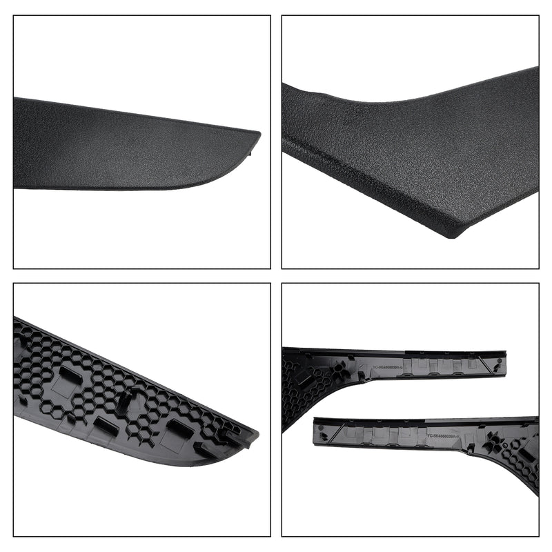 2pcs Left & Right Inner Door Handle Trim Cover For VW Golf 6 MK6 2009-2013