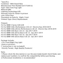 1 Pcs LED Front Right Fog Light For BMW 5 Series G30 G38 17-19 63177349132