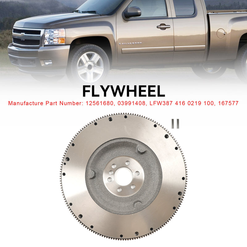 Small Block 168-Tooth Flywheel Fit GM Fit Chevy 4.8 5.3 6.0L GEN III IV LS SWAP