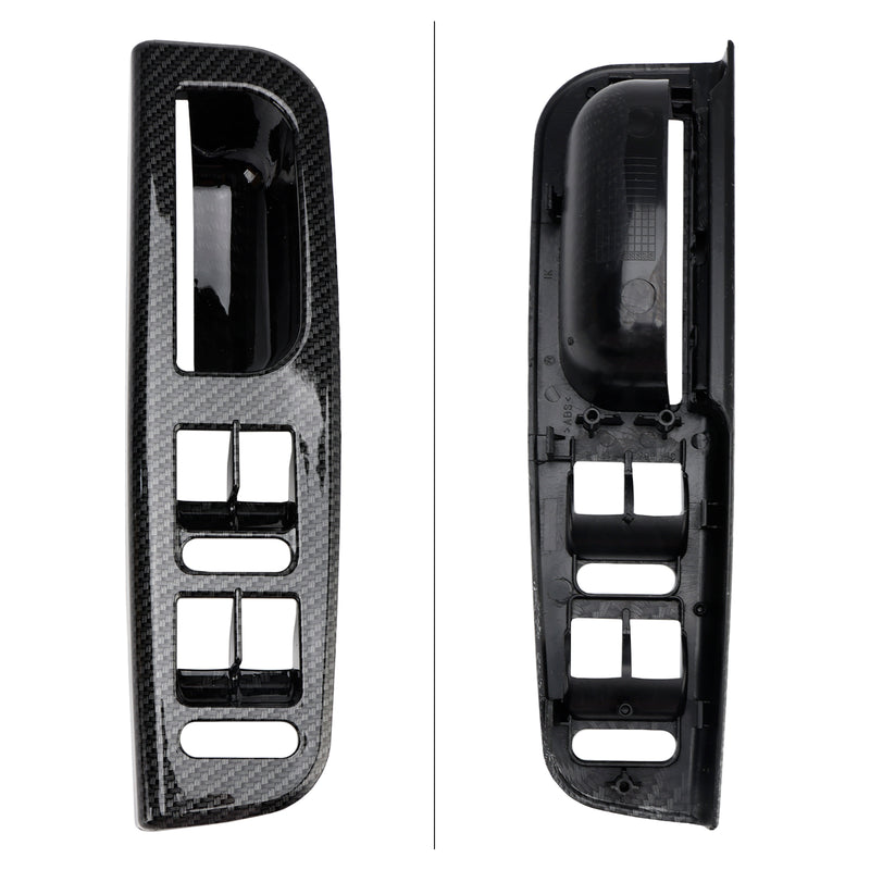 5x Window Switch Panel Bezel Door Handle Trim Set For VW Jetta MK4 1999-2004