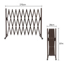 Garden Security Fence Gate Expandable Barrier  Aluminum Pet Barrier Traffic