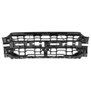 Black Front Bumper Grille Grill Fit Ford F150 2024+ With LED