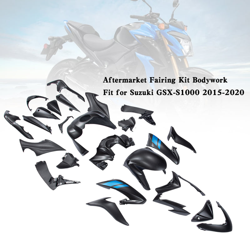 Amotopart Suzuki GSX-S 1000 2015-2020 Plastic Bodywork Fairing Kit