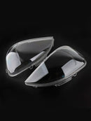 2PCS Front Headlight Glass Clear For Mercedes Benz ML-Class W163 2002-2005