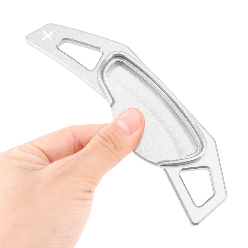 Steering Wheel Paddle Shifter Extension For Smart Aluminium Silver