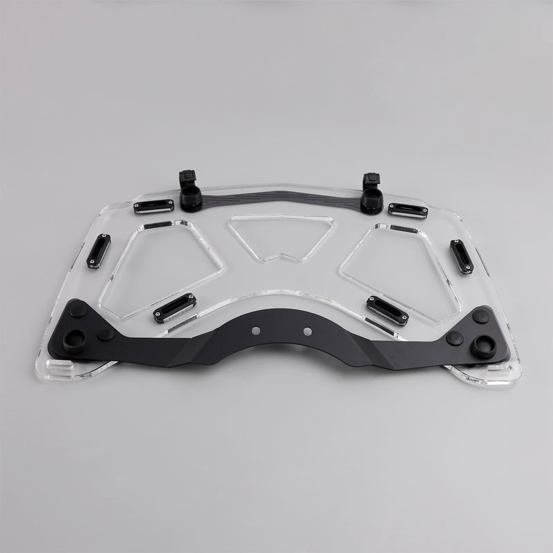 UPPER PLATE REAR RACK PLEXIGLASS FOR TOPCASE FOR BMW K1600GT K1600GTL 2011-2024