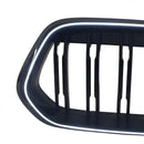 2018-2023 Fit BMW X2 Series F39 Black Front Bumper Grill Grille Double Slat