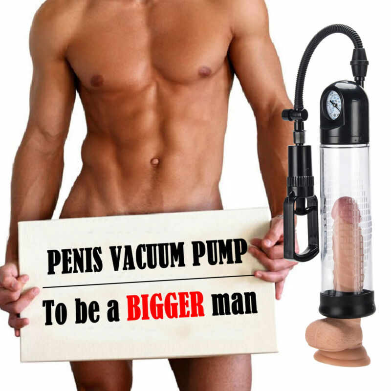 Male Enhancement Enlarger Extender 11 inch Bigger Penis Pump Growth Power