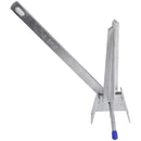 Kit Galvanized Boat Anchor 8Lbs Sliding Anchor & Chain & Rope Silver For Boat