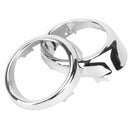 2Pcs Front Bumper Fog Light Bezel Trim LH & RH For Infiniti G25 G37 M56 M37