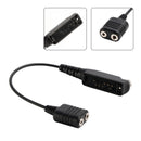 K Interface Headset Port Converter Cable for Sepura STP8038 STP8040 STP8080