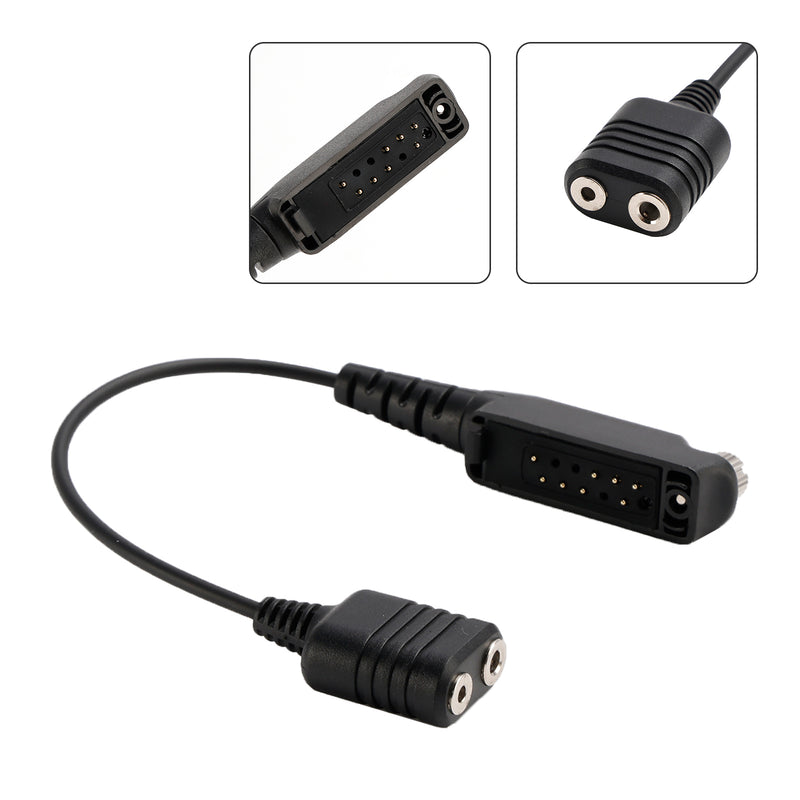 K Interface Headset Port Converter Cable for Sepura STP8038 STP8040 STP8080