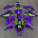 Injection Fairing Kit Bodywork Plastic ABS fit For Kawasaki ZX10R 2011-2015