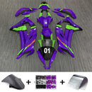 Injection Fairing Kit Bodywork Plastic ABS fit For Kawasaki ZX10R 2011-2015