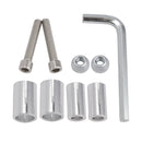 Pair Aluminum Mini Round Bar End Mirror For Vespa GT GTL GTS GTV 125 200 250 300