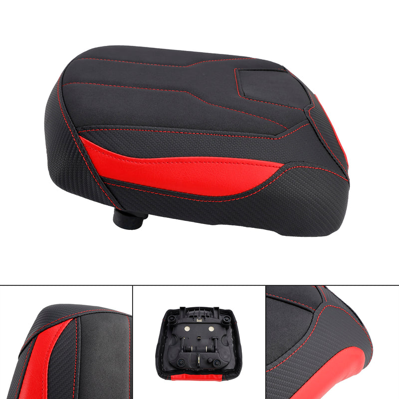 Rear Passenger Seat Cushion Pu Pillion Flat Black For Yamaha Tracer 9 Gt 21-23 Black