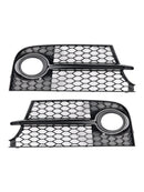 Honeycomb Front Bumper Fog Light Grille Fit Audi TT MK2 S-Line TTS 2011-14