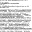 DA97-05557Y Fridge Freezer Door Gasket Seal For Samsung AP5583813 PS4173510