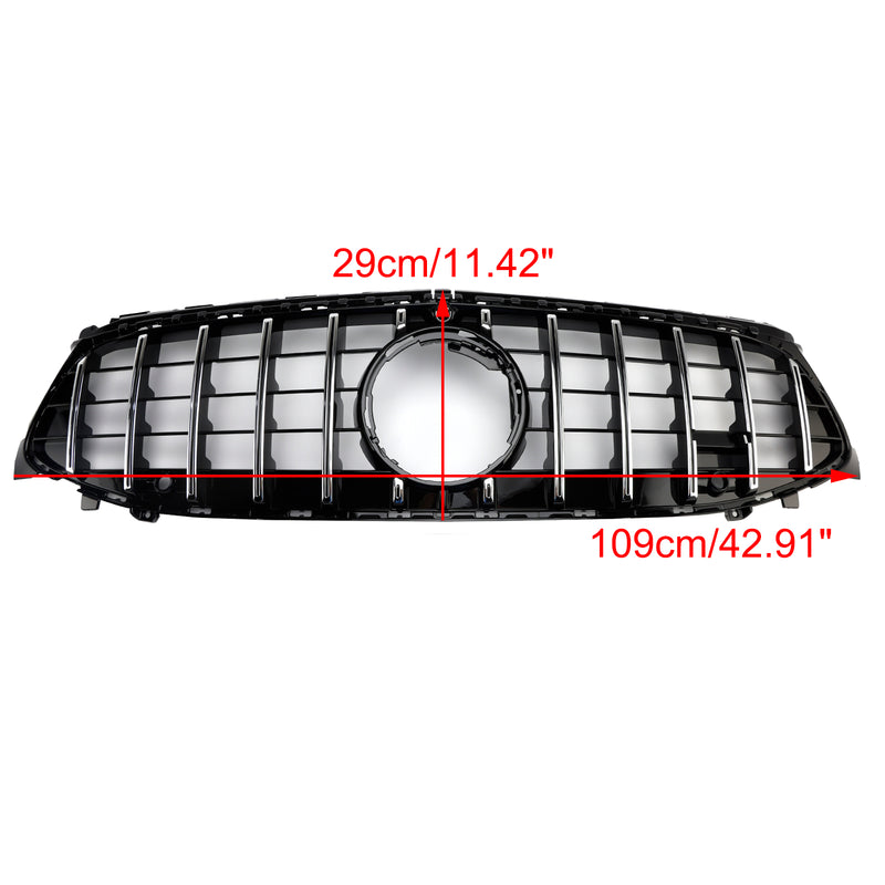 Front Bumper Grille Grill Fit Mercedes CLA-Class W118 C118 2024-2025