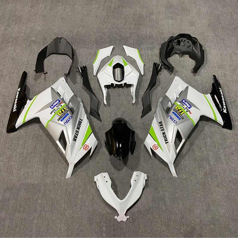 Amotopart Kawasaki EX300/Ninja300 2013-2017 Fairing Kit Bodywork Plastic ABS