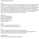 LED Light Bar Roof Mount Bracket Fit Can-am Defender Pro-Fit Cage 50"/52" 16-25