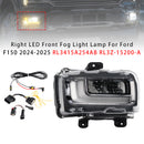 2024-2025 Ford F150 Right LED Front Fog Light Lamp RL3415A254AB RL3Z-15200-A