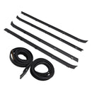 4PCS Car Window Weatherstrip+2 Seals For GMC C1500 C2500 C3500 K1500 K2500 K3500