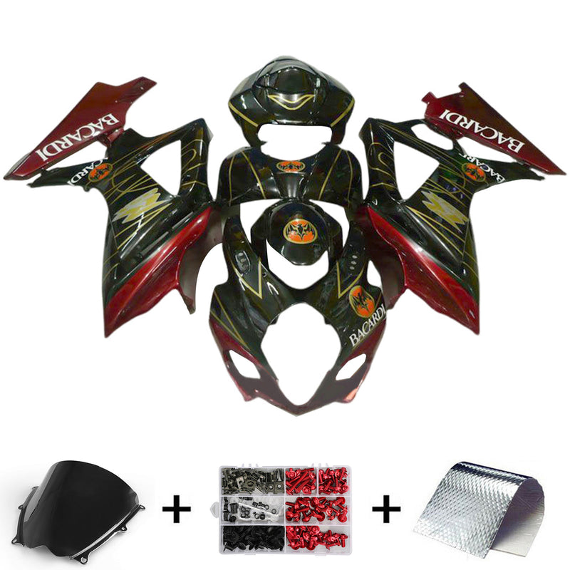 Amotopart Suzuki GSXR1000 2007-2008 K7 Fairing Kit Bodywork Plastic ABS